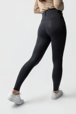 Horze Dea Damen Winter Reitleggings mit Vollbesatz*Damen Thermoreithosen Und -Reitleggins Für Damen