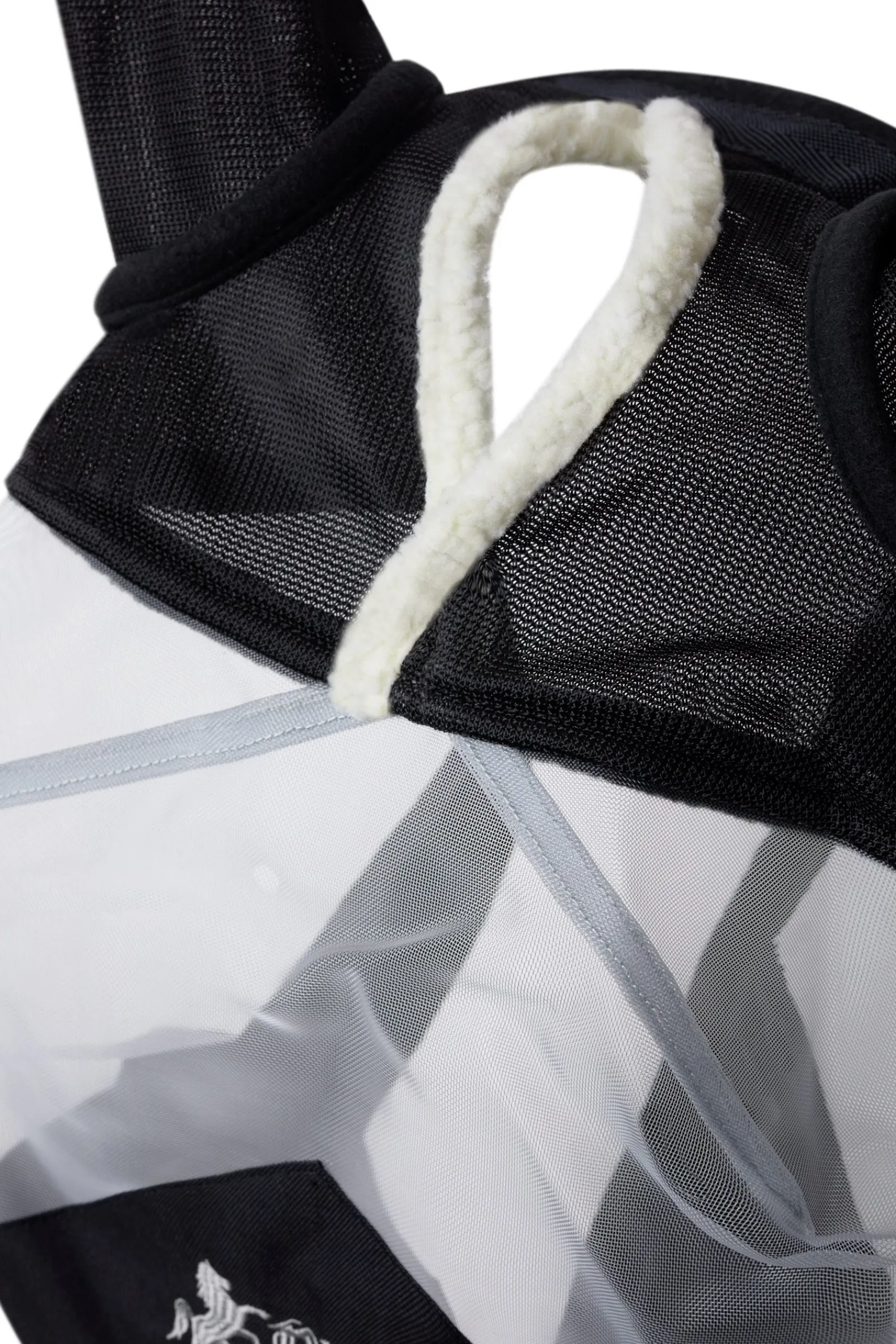 B Vertigo Delux Fliegenmaske mit Kunstfell* Fliegenmasken & Fliegenfransen