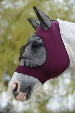 Weatherbeeta Deluxe Stretch Bug Fliegenmaske mit Ohren* Fliegenmasken & Fliegenfransen