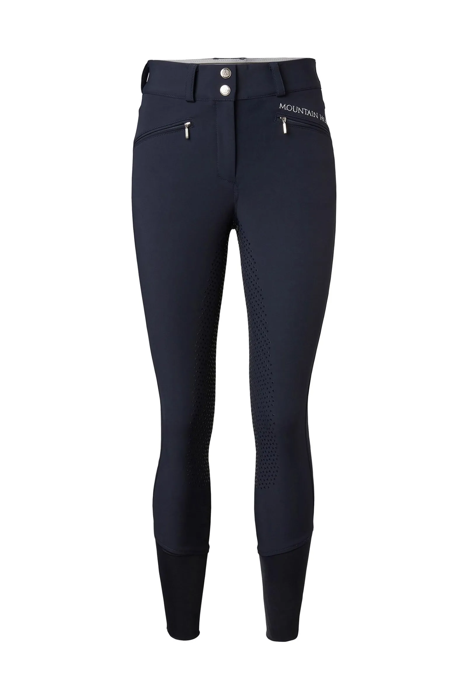 Mountain Horse Diana Damen Vollbesatzreithose mit Kunstleder*Damen Reithose Für Damen Mit Vollbesatz