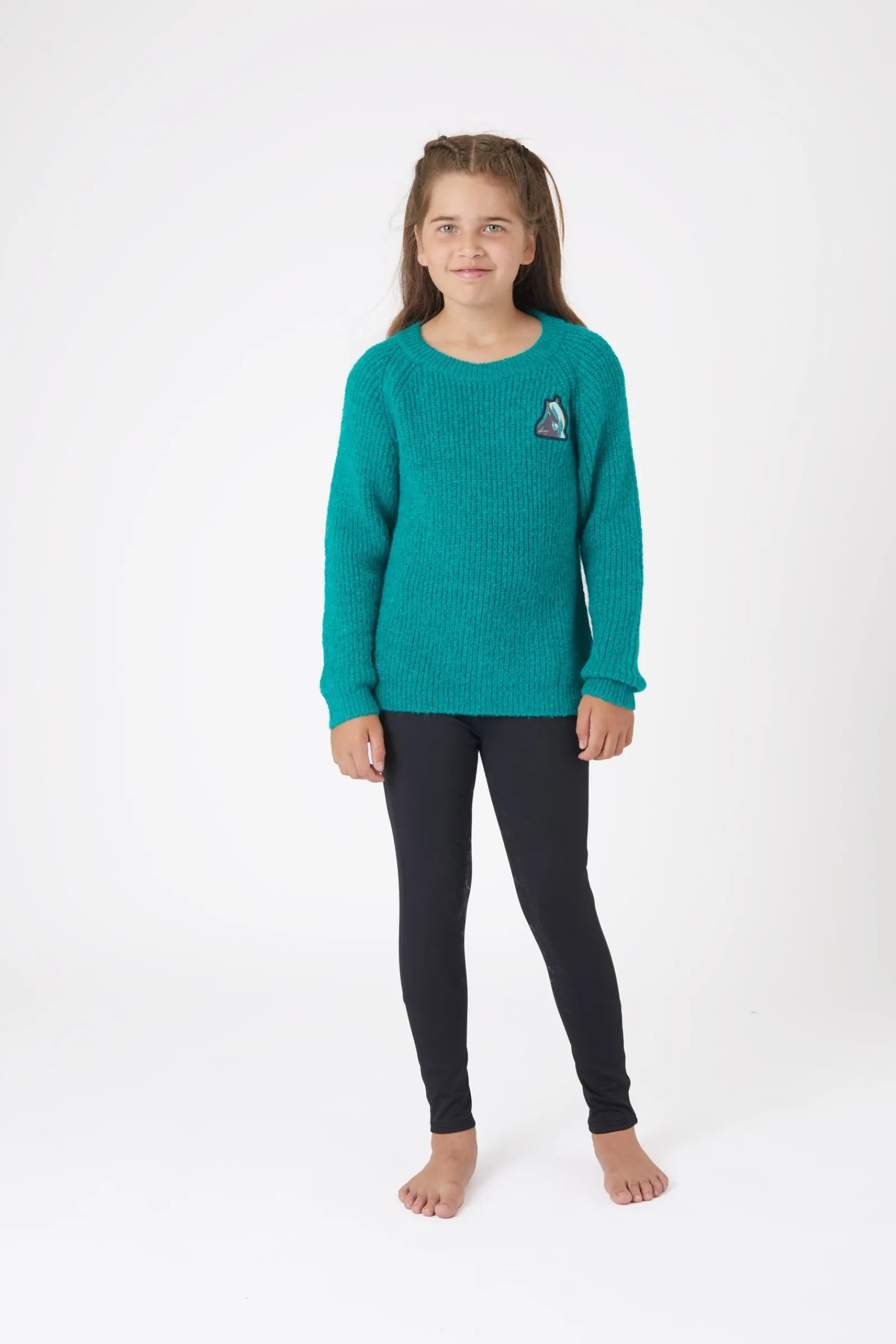 Horze Dorina Kinder Strickpullover*Kinder Pullover & Fleecejacken Für Kinder