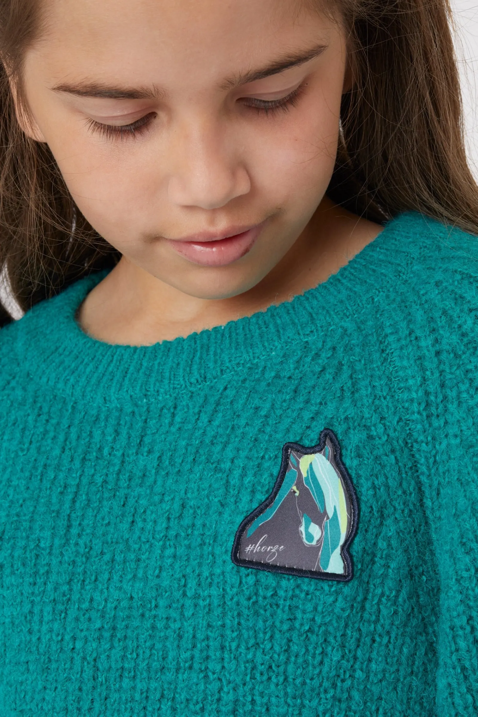 Horze Dorina Kinder Strickpullover*Kinder Pullover & Fleecejacken Für Kinder