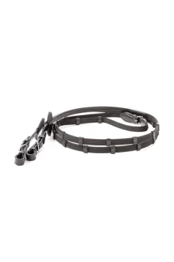 Kavalkade Double Ridge Rubberised Reins With 10 Stops, 16 mm* Zügel
