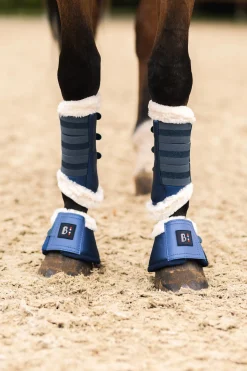 B Vertigo Drew Hufglocken mit Kunstfellfutter* Over Reach Boots