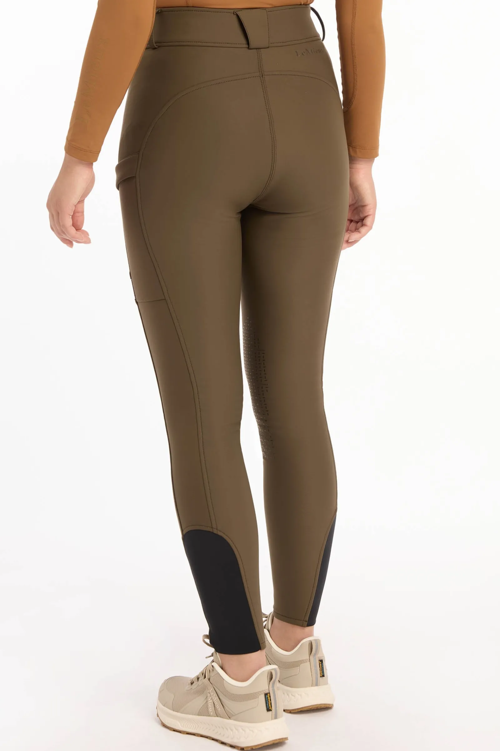 LeMieux Drytex Damen-Winterreithose, wasserdicht mit Kniebesatz*Damen Reithose Für Damen Mit Kniebesatz