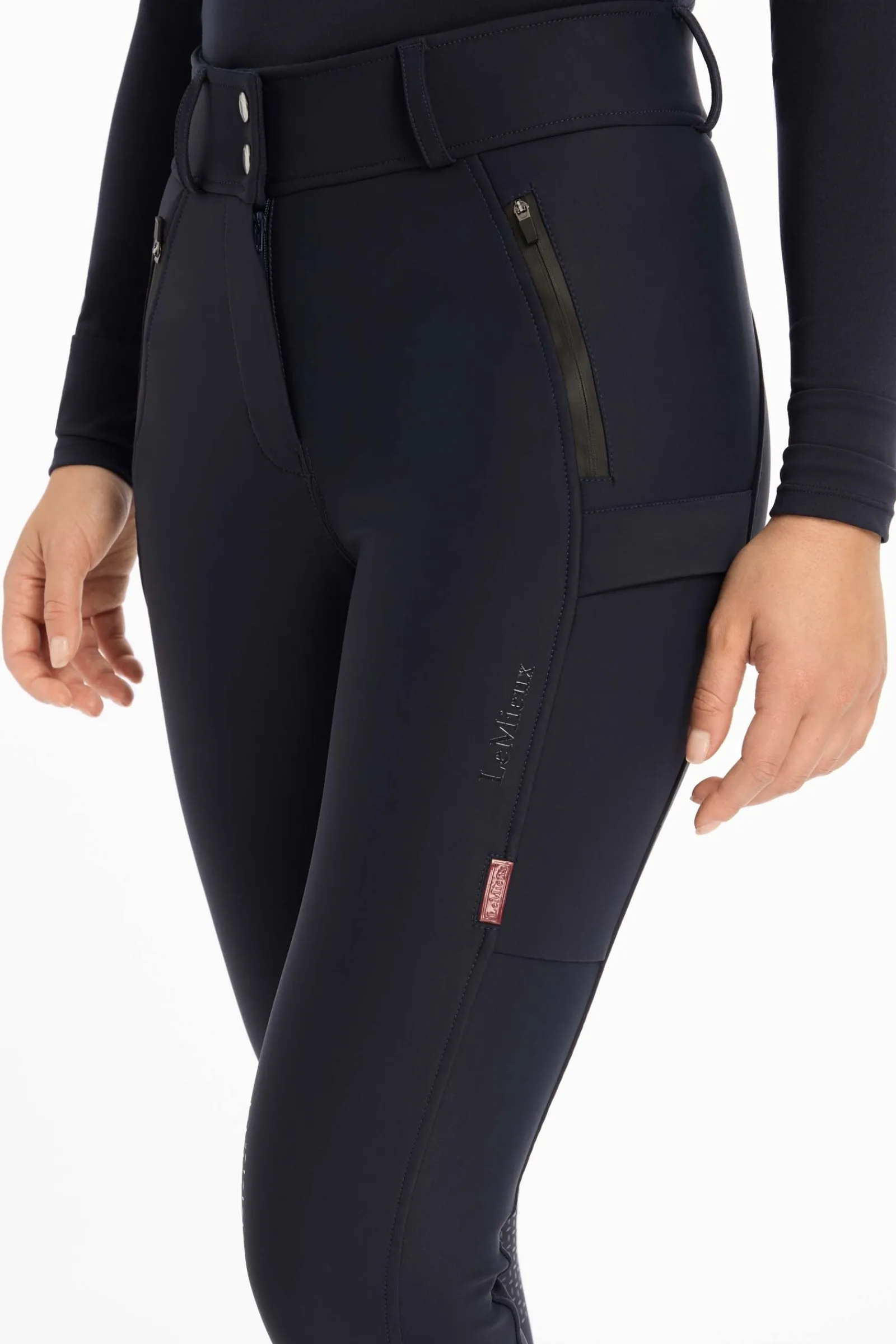 LeMieux Drytex Damen-Winterreithose, wasserdicht mit Kniebesatz*Damen Reithose Für Damen Mit Kniebesatz