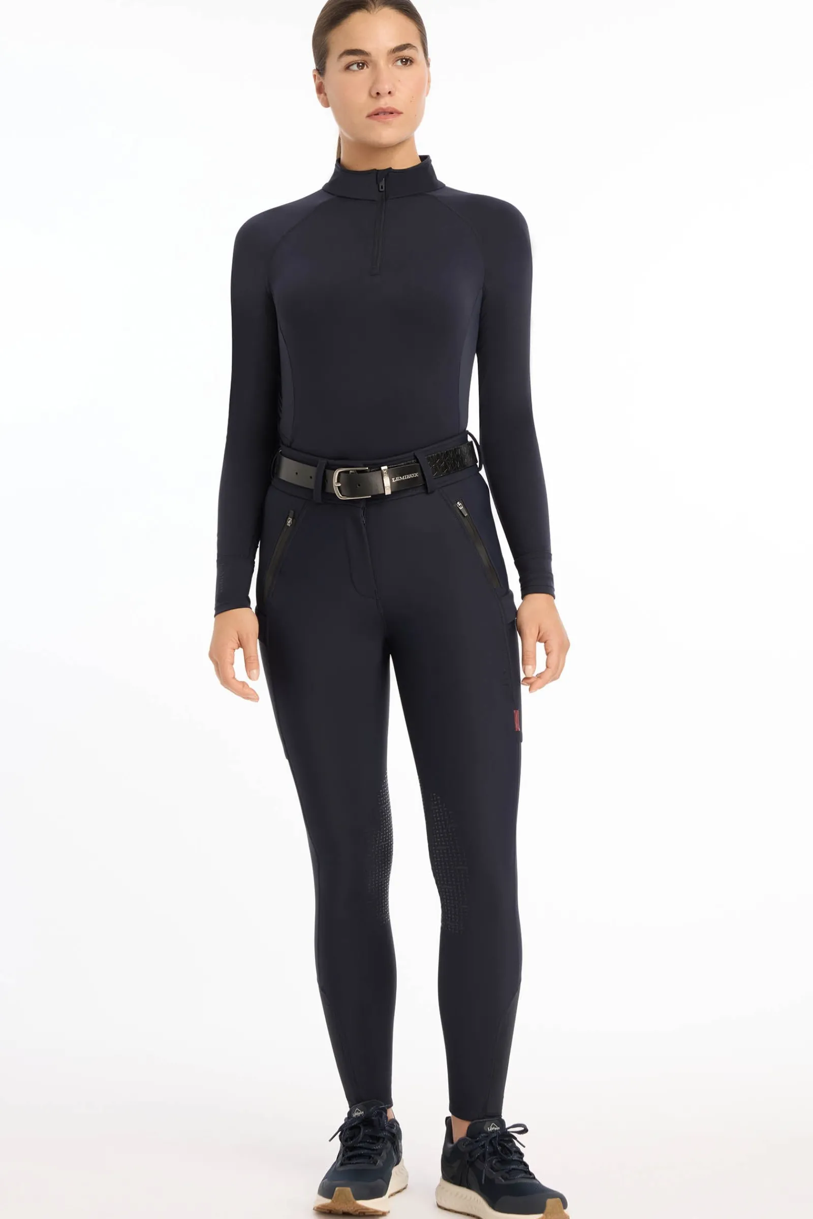 LeMieux Drytex Damen-Winterreithose, wasserdicht mit Kniebesatz*Damen Reithose Für Damen Mit Kniebesatz