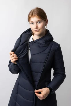Horze Edith Damen langer wattierter Mantel*Damen Mäntel & Jacken Für Damen