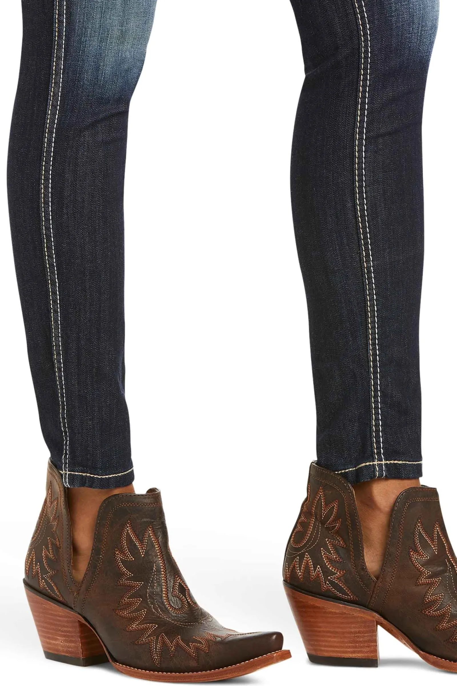 Ariat Ella R.E.A.L Damen Stretch Skinny Jeans mit mittelhohem Bund*Damen Jodhpurreithose Für Damen