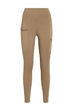 Tommy Hilfiger Equestrian Elmira All-Jahres Leggings mit Vollbesatz*Damen Reitleggings Für Damen