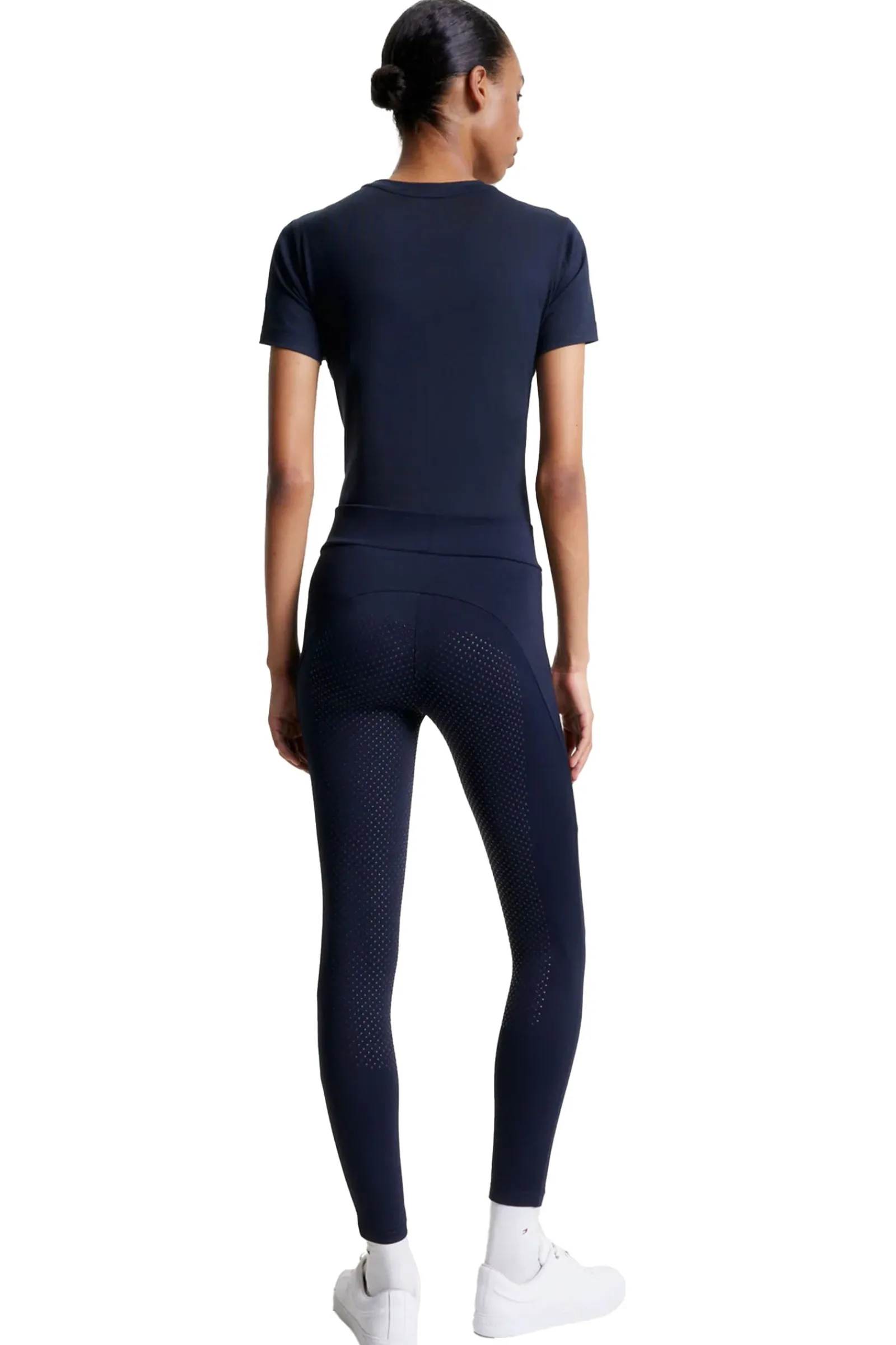 Tommy Hilfiger Equestrian Elmira All-Jahres Leggings mit Vollbesatz*Damen Reitleggings Für Damen