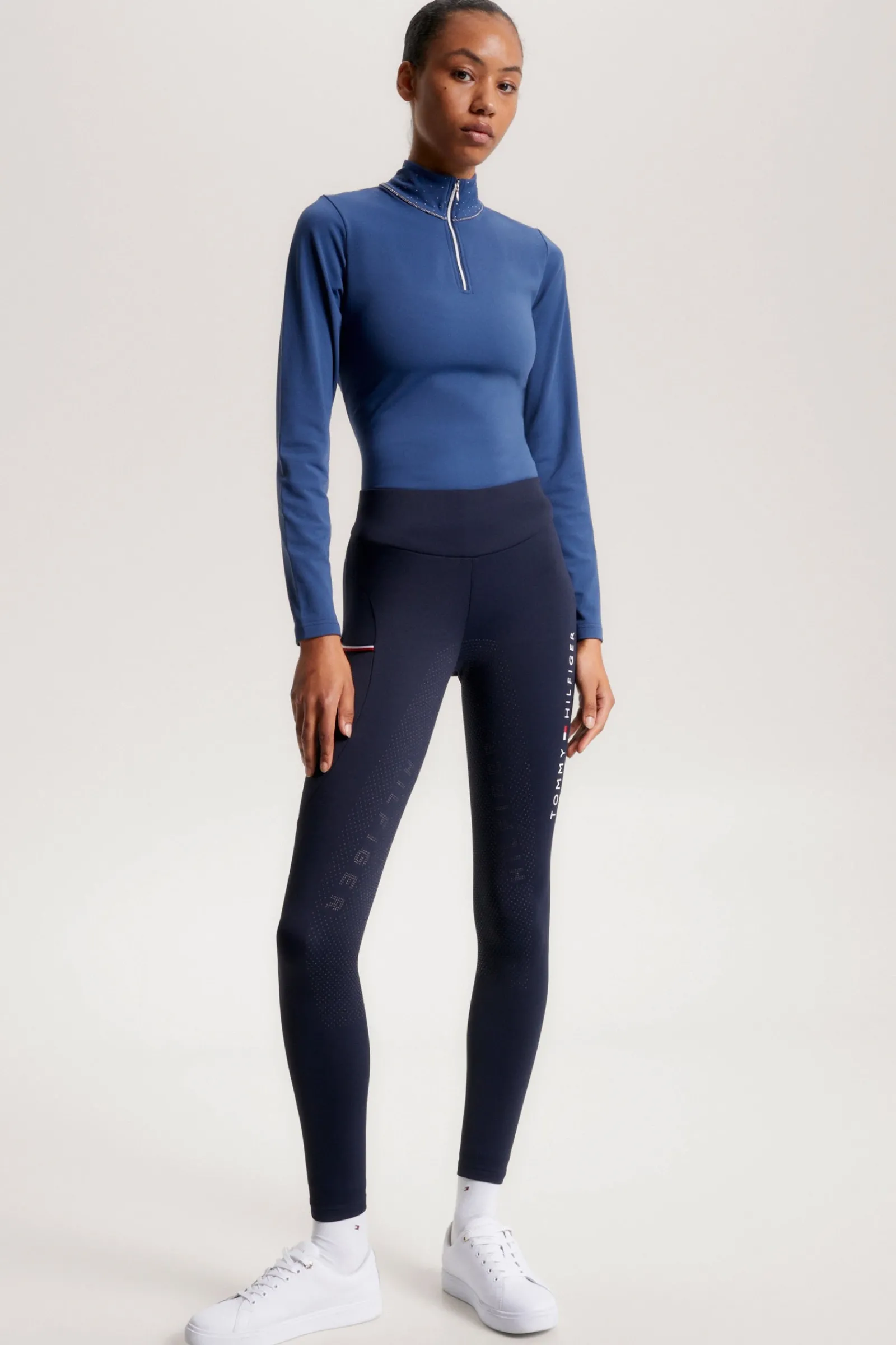 Tommy Hilfiger Equestrian Elmira Damen Winter Vollbesatz Reitleggings*Damen Thermoreithosen Und -Reitleggins Für Damen