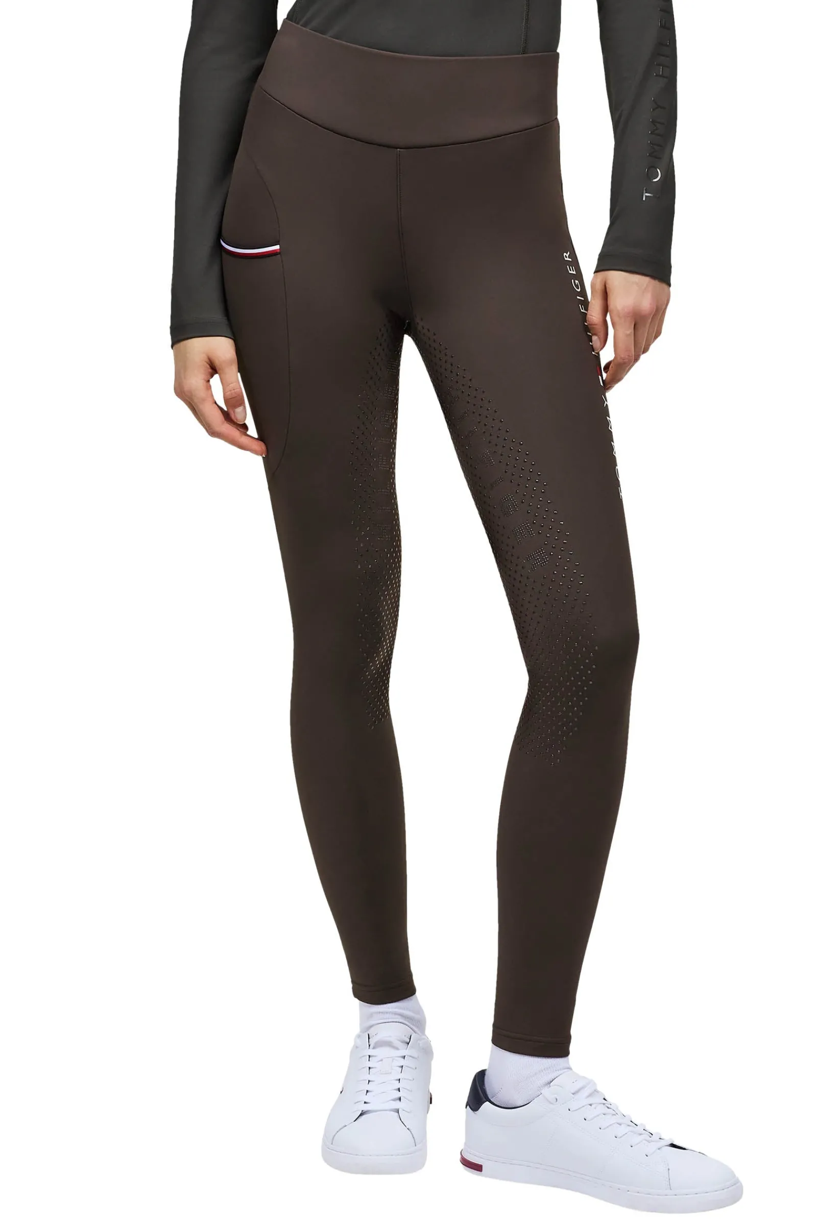 Tommy Hilfiger Equestrian Elmira Damen Winter Vollbesatz Reitleggings*Damen Thermoreithosen Und -Reitleggins Für Damen