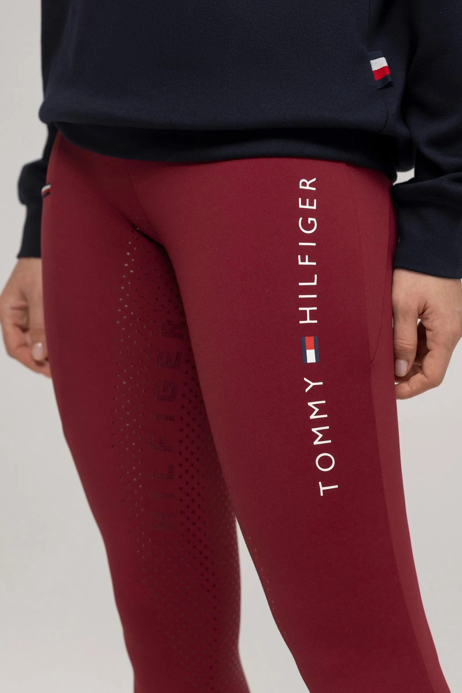 Tommy Hilfiger Equestrian Elmira Damen Winter Vollbesatz Reitleggings*Damen Thermoreithosen Und -Reitleggins Für Damen