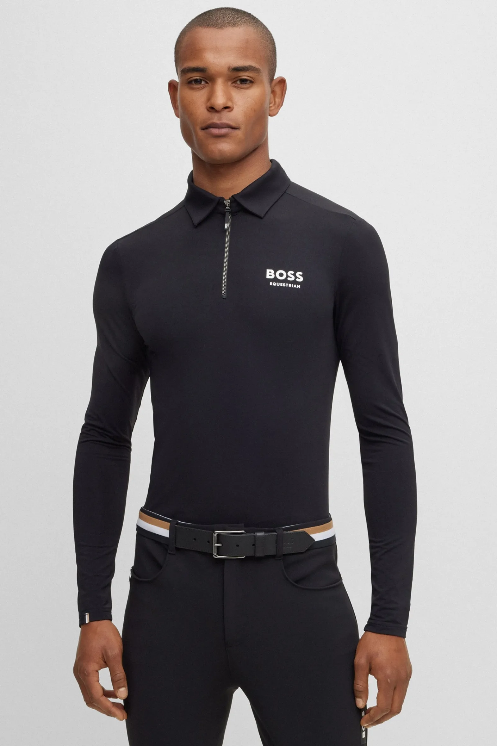 Boss Elton Signature Stripe Herren Training Polo Shirt*Herren Shirts & Polos Für Herren