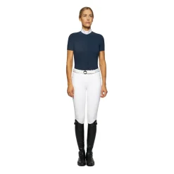 Cavalleria Toscana Embroidery Damen Kurzarm-Turniershirt*Damen Shirts & Polos Für Damen