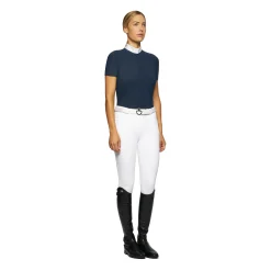 Cavalleria Toscana Embroidery Damen Kurzarm-Turniershirt*Damen Shirts & Polos Für Damen