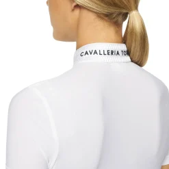 Cavalleria Toscana Embroidery Damen Kurzarm-Turniershirt*Damen Shirts & Polos Für Damen