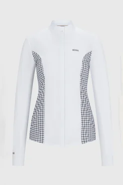 Boss Emma Turnierbluse Houndstooth*Damen Shirts & Polos Für Damen