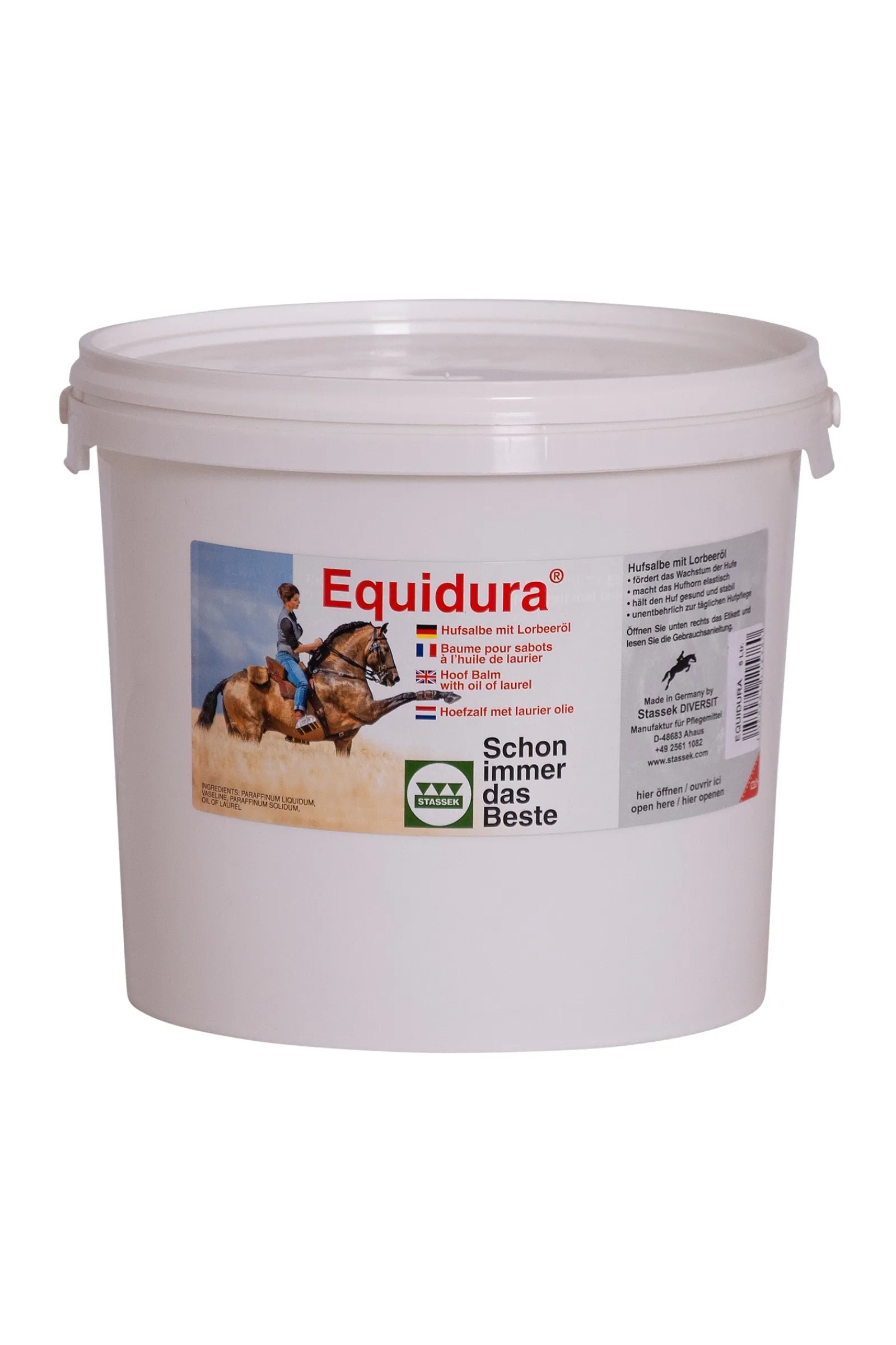 Stassek Equidura Hufsalbe, 2,5 Liter* Hufpflege