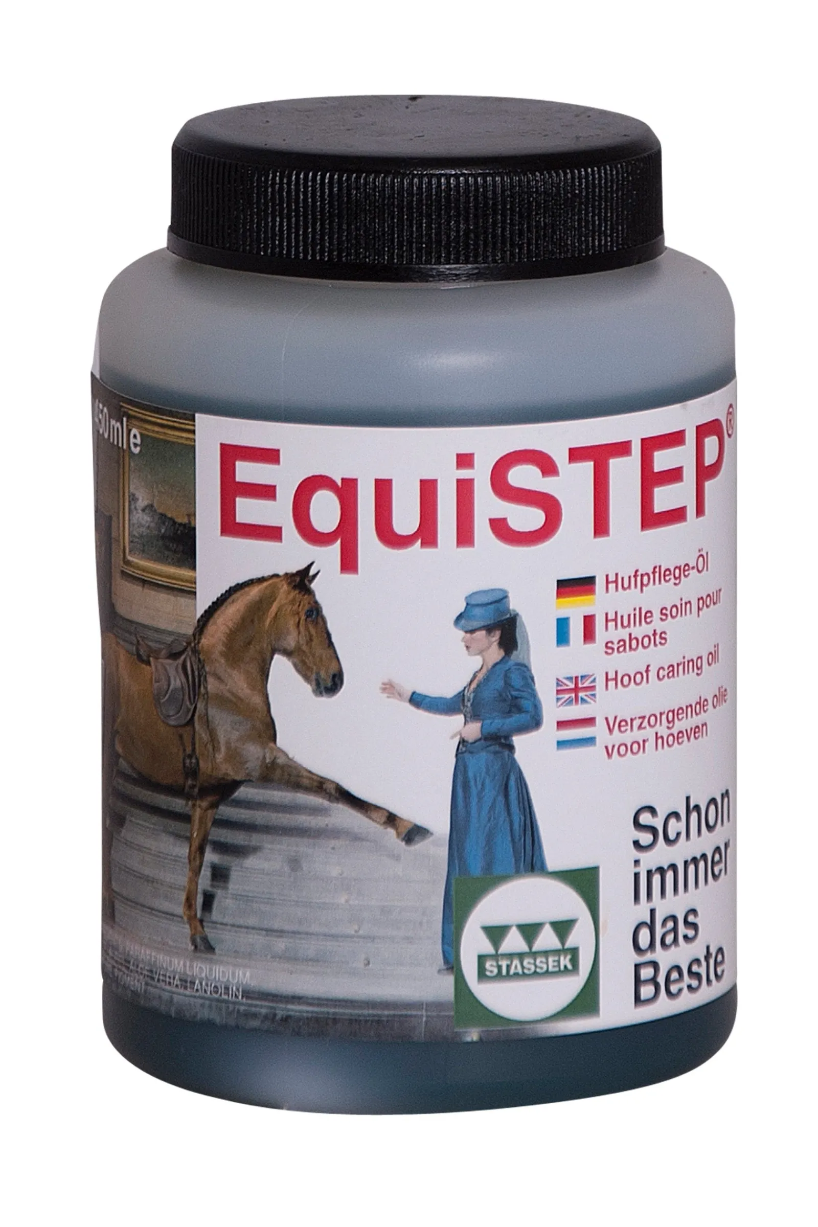 Stassek EquiSTEP Huföl, Nachfüll-Flaschen (ohne Pinsel), 450 ml* Hufpflege