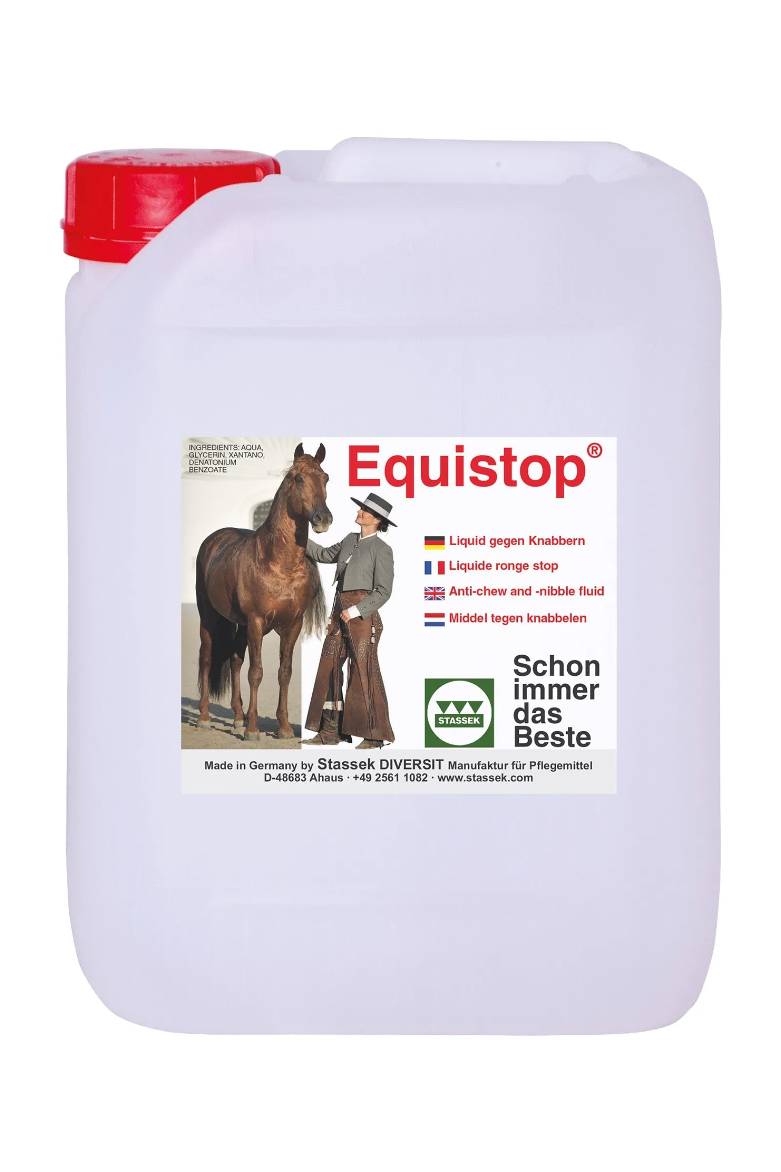 Stassek Equistop® Liquid gegen Knabbern, 2 Liter* Aufbewahrung|Stallzubehör