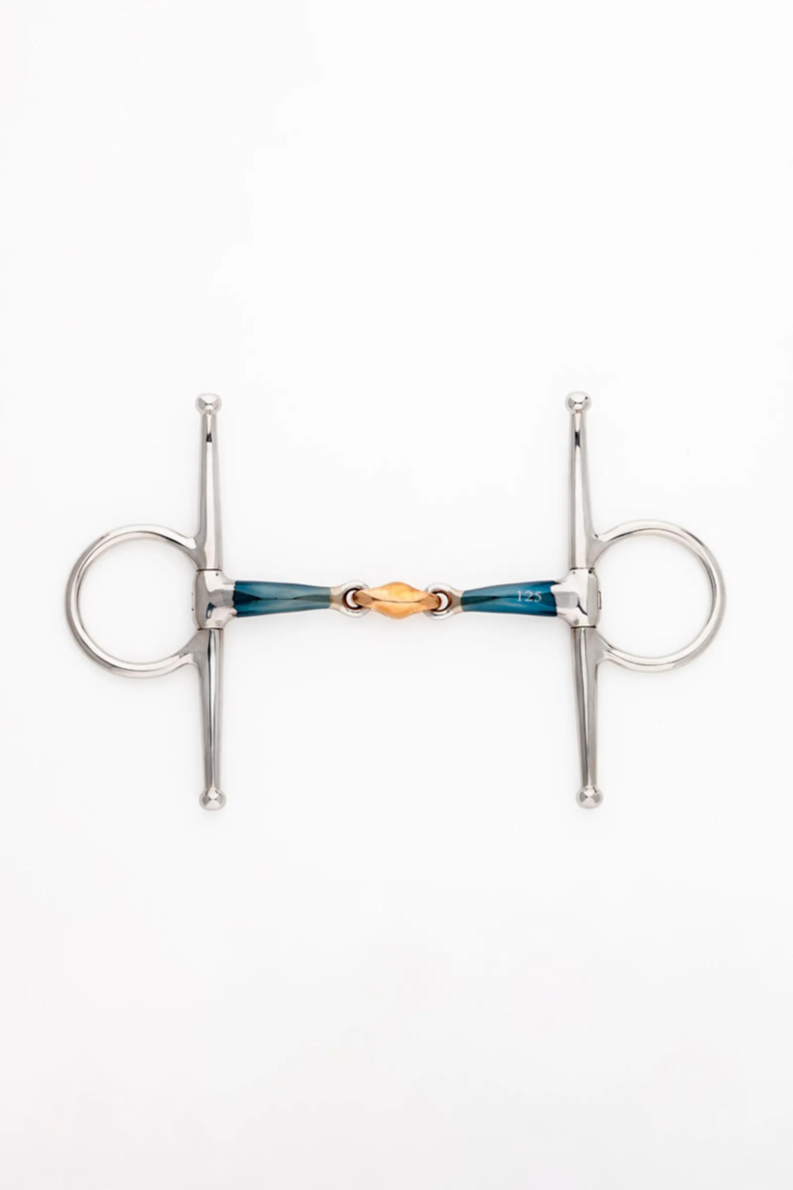 Kavalkade ergonomische Schenkeltrense, doppelt gebrochen, Lock Up, 14 mm* Schenkeltrensen-Gebisse