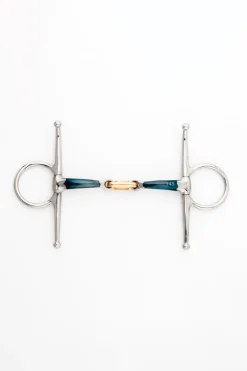 Kavalkade ergonomische Schenkeltrense, doppelt gebrochen, 14 mm* Schenkeltrensen-Gebisse