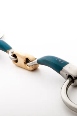 Kavalkade ergonomische Unterlegtrense, doppelt gebrochen, 12 mm* Unterlegtrensen-Gebisse