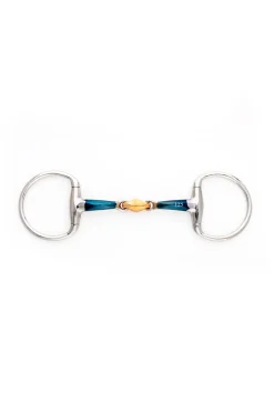 Kavalkade ergonomisches Olivenkopfgebiss, doppelt gebrochen, Lock Up, 14 mm* Olivenkopf-Gebisse