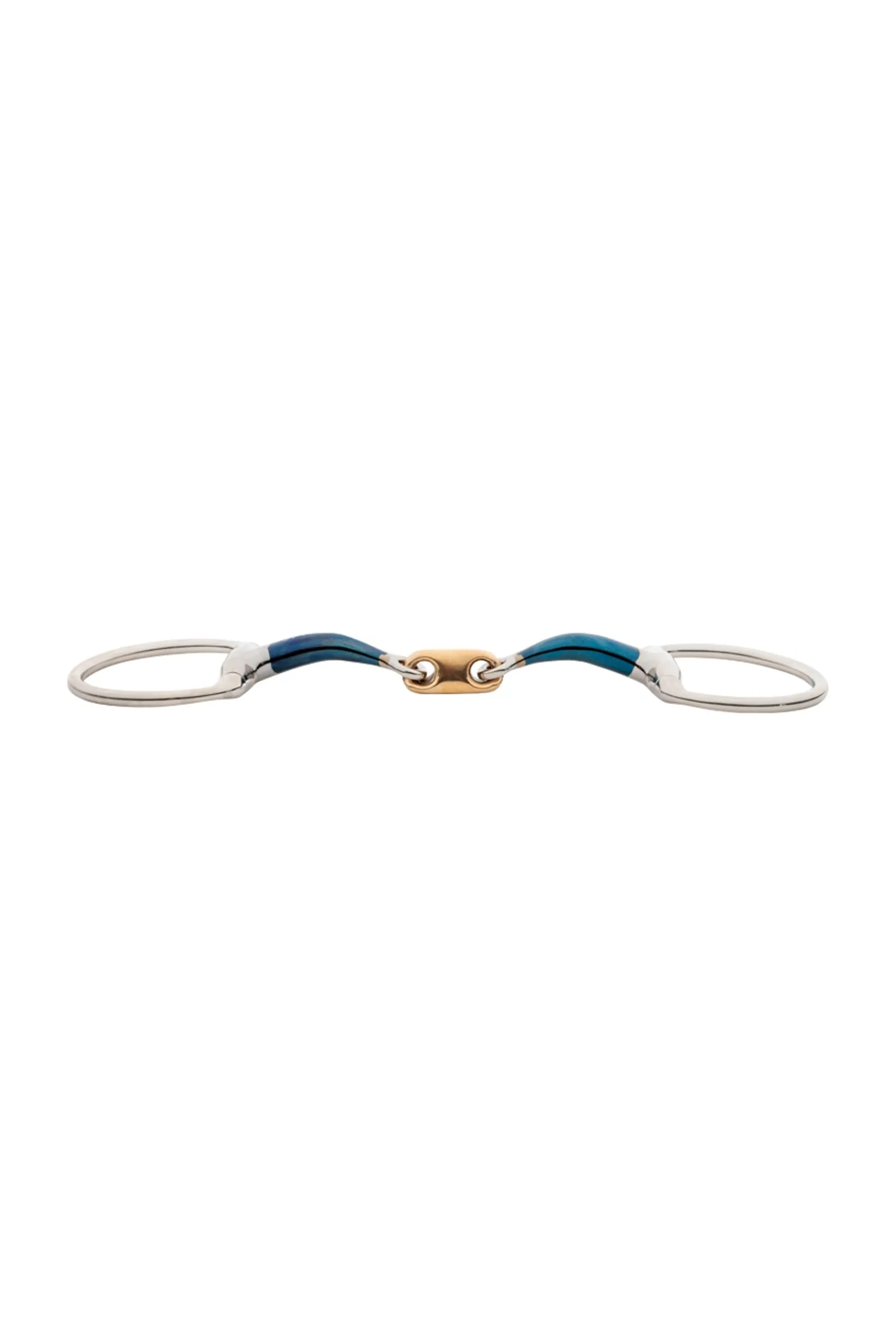 Kavalkade ergonomisches Olivenkopfgebiss, doppelt gebrochen, 14 mm* Olivenkopf-Gebisse