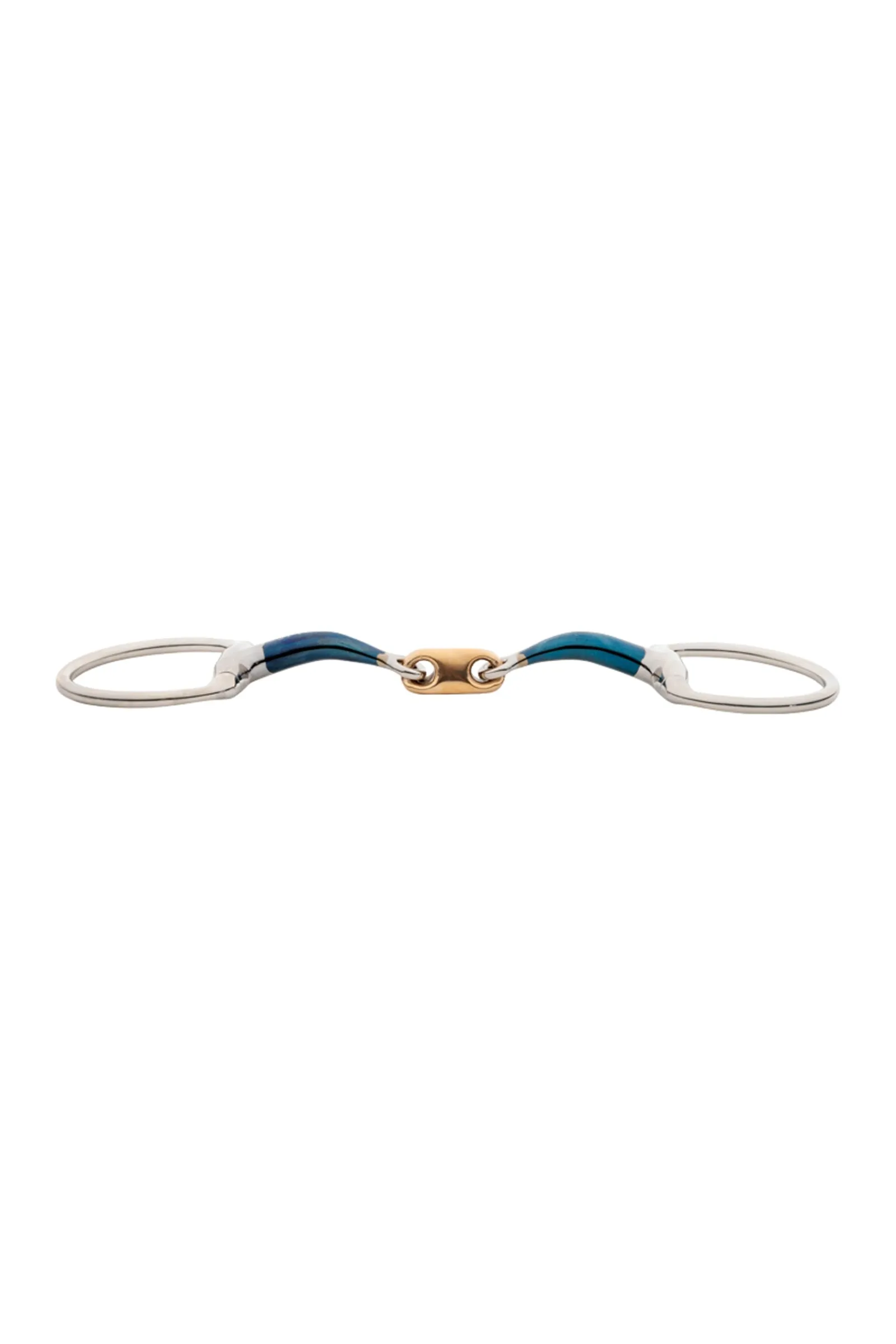 Kavalkade ergonomisches Olivenkopfgebiss, doppelt gebrochen, 14 mm* Olivenkopf-Gebisse