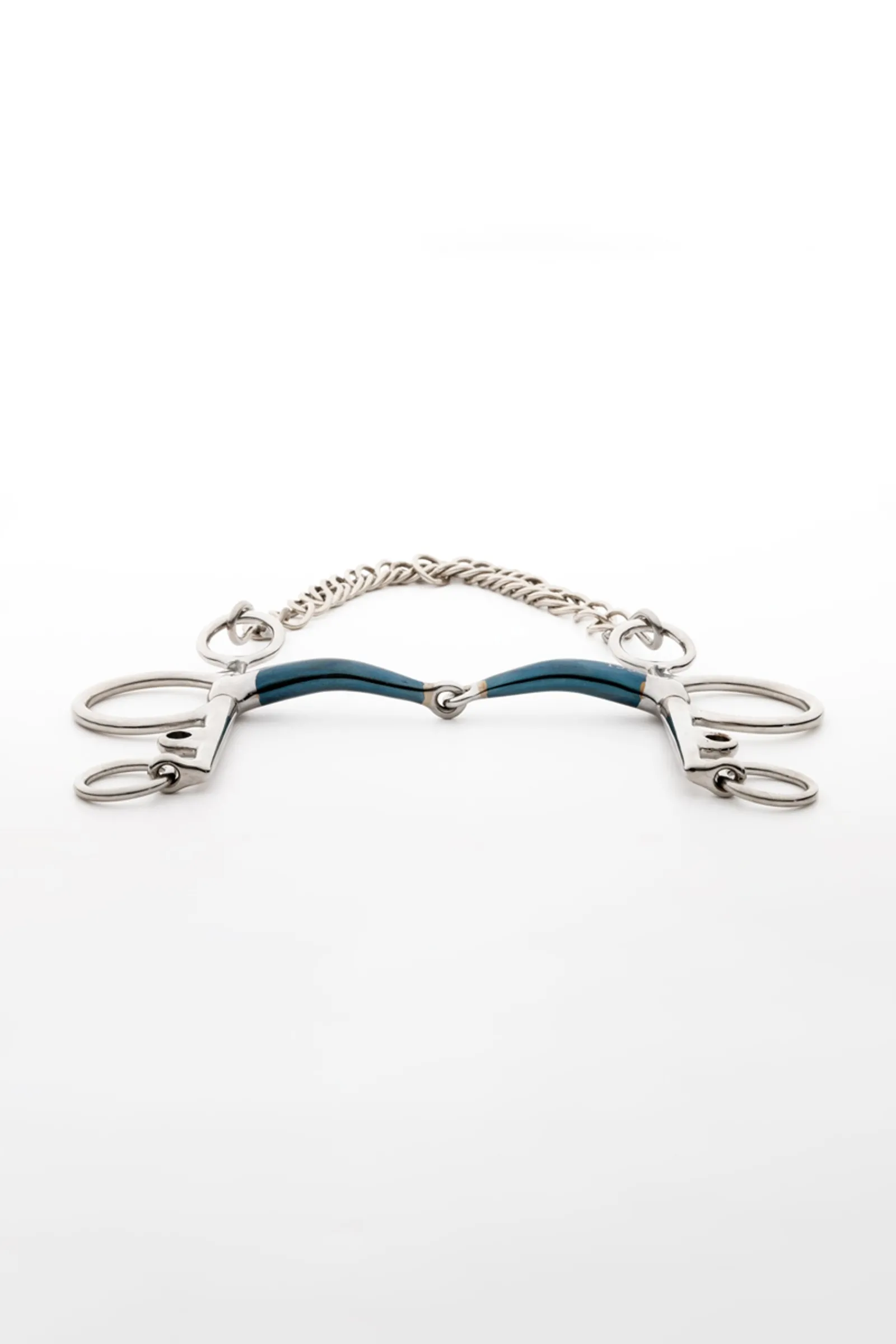 Kavalkade ergonomisches Pelhamgebiss, einfach gebrochen, lang, 14 mm* Pelham-Gebisse