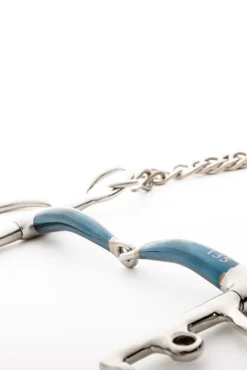 Kavalkade ergonomisches Pelhamgebiss, einfach gebrochen, lang, 14 mm* Pelham-Gebisse
