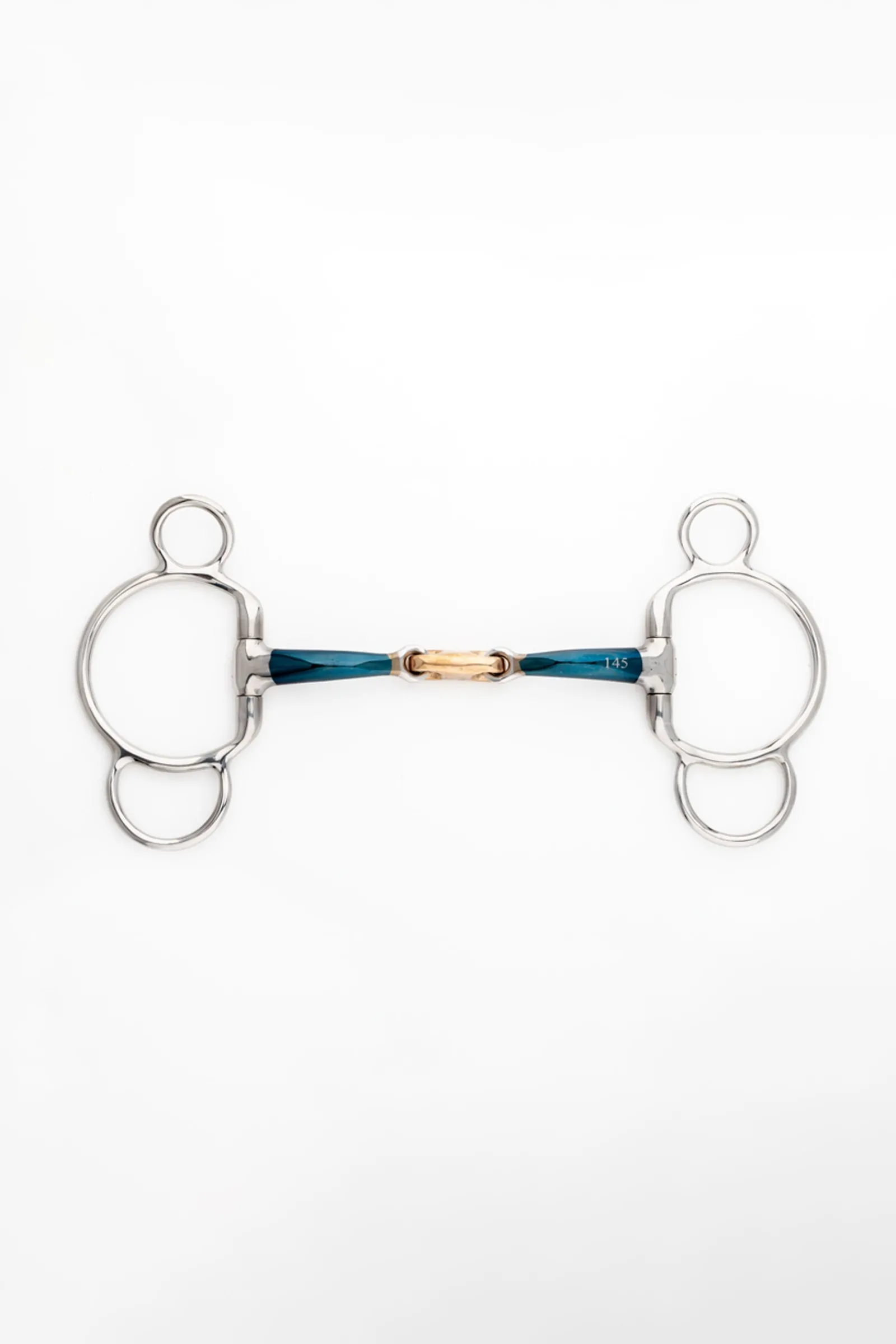 Kavalkade ergonomisches 3-Ring-Gebiss, doppelt gebrochen, 14 mm* 3-Ring-Gebisse