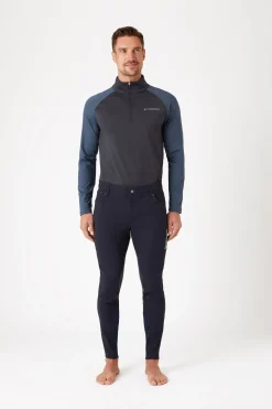 B Vertigo Ethan funktionale Herren Reithose mit Kniebesatz*Herren Reithosen Für Herren