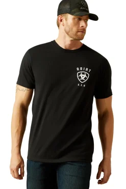 Ariat Faded Bull Herren T-Shirt*Herren Shirts & Polos Für Herren