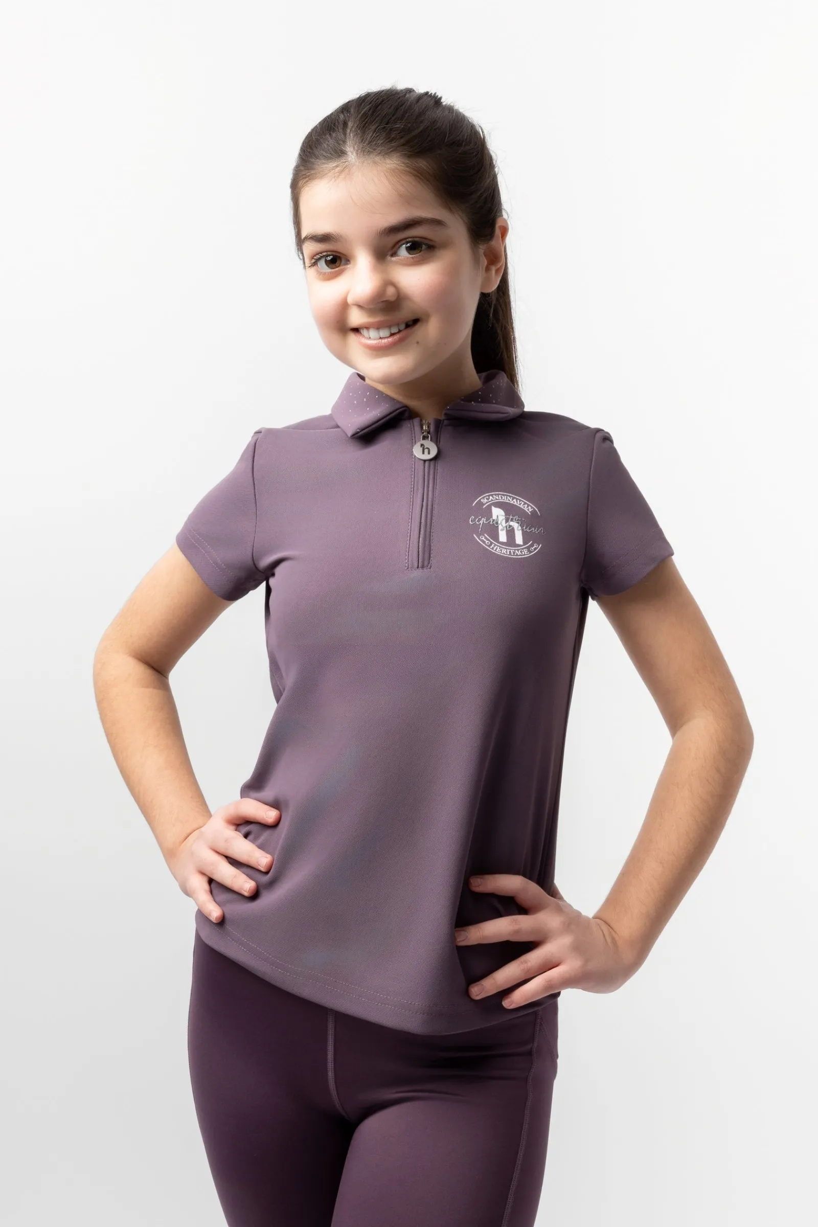 Horze Fay Kinder Poloshirt*Kinder Shirts & Polos Für Kinder