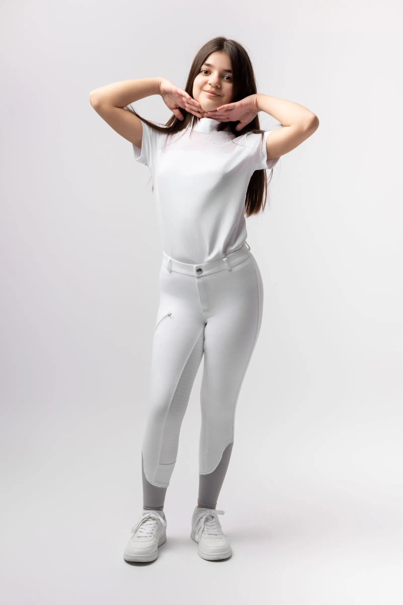 Horze Felicia Kinder Vollbesatzreitleggings*Kinder Reithosen Für Kinder