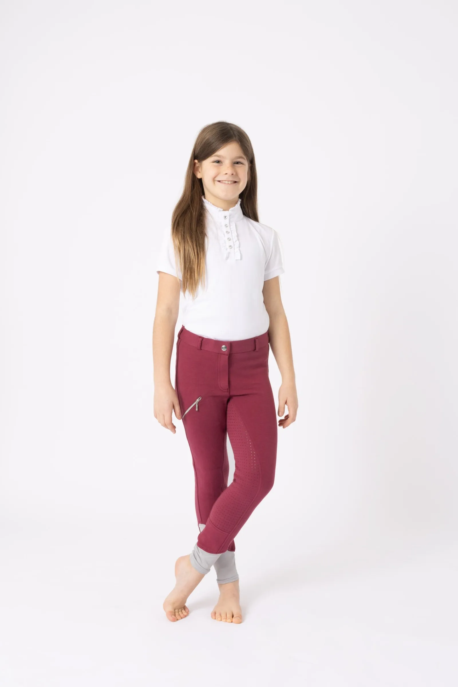 Horze Felicia Kinder Vollbesatzreitleggings*Kinder Reithosen Für Kinder