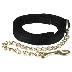 Finntack Führleine mit Kette, weich* Stricke