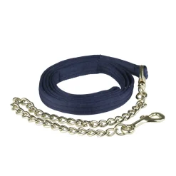 Finntack Führleine mit Kette, weich* Stricke