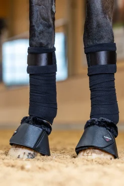 LeMieux Fleece WrapAround Hufglocken* Over Reach Boots