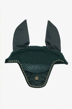 PS of Sweden Fliegenhaube Velvet Monogram* Ohrenhauben|Ohrenhauben