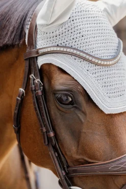 Kentucky Horsewear Fliegenhaube Wellington Diamond Rope Soundless* Ohrenhauben|Ohrenhauben