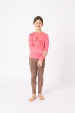 Horze Flora Kinder Langarm Funktionsshirt*Kinder Shirts & Polos Für Kinder