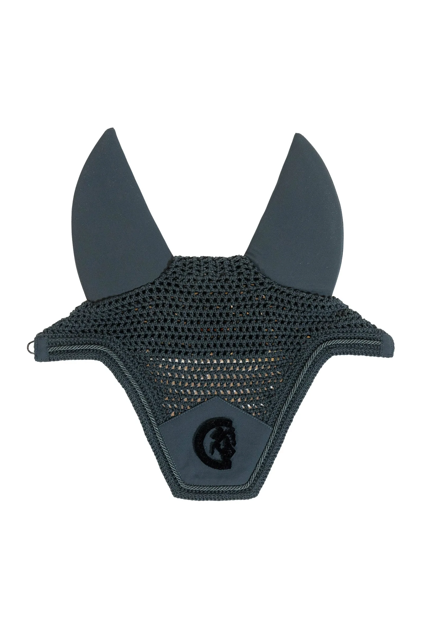 Kentucky Horsewear Fly Veil Wellington 3D Logo Geräuschlos* Ohrenhauben|Ohrenhauben