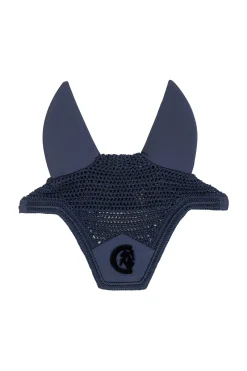 Kentucky Horsewear Fly Veil Wellington 3D Logo Geräuschlos* Ohrenhauben|Ohrenhauben