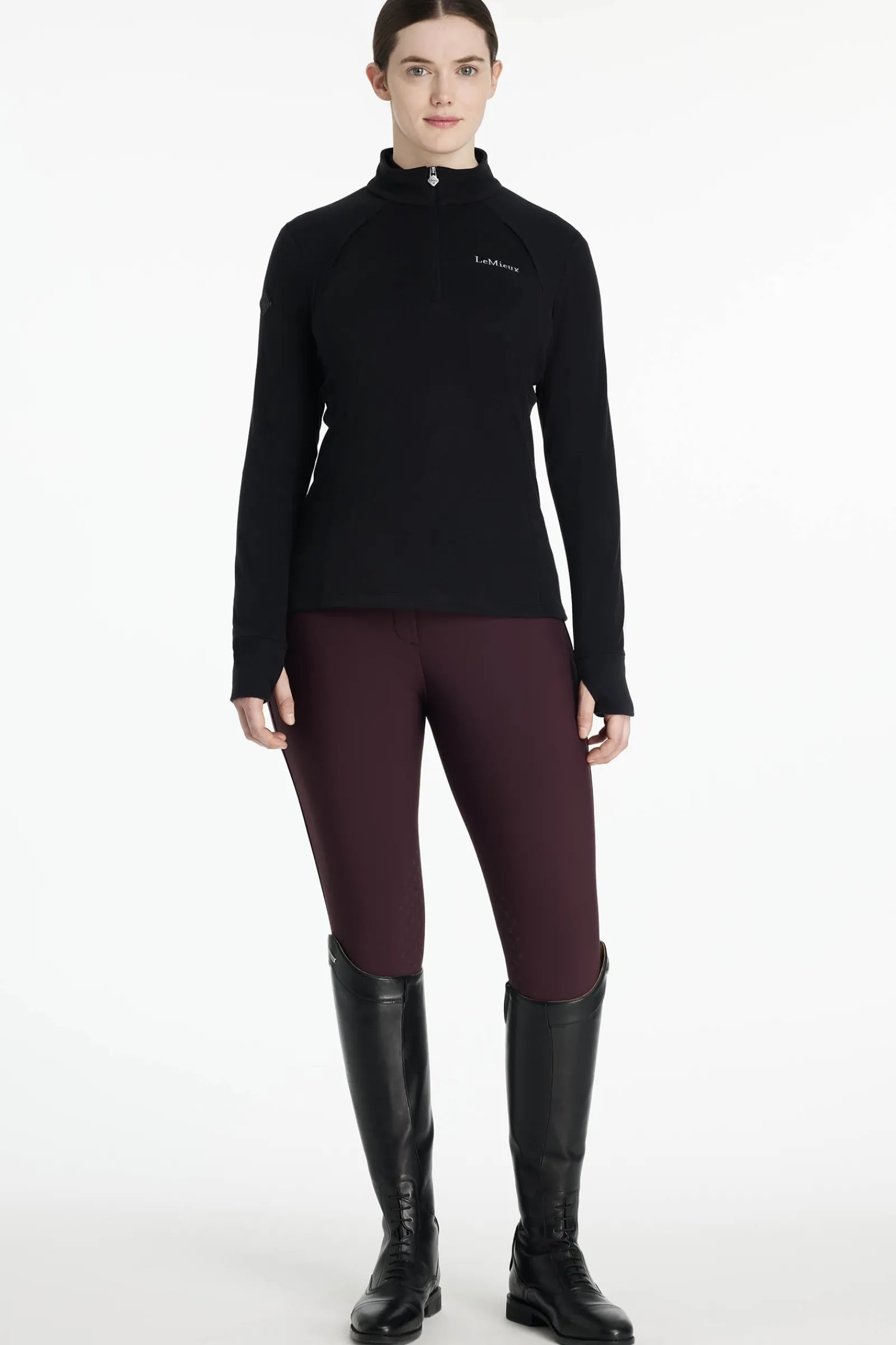 LeMieux Frances Damen-Fleece mit Viertelreißverschluss*Damen Shirts & Polos Für Damen