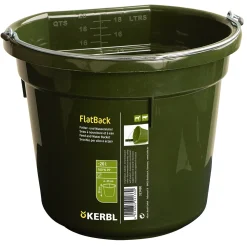 Kerbl Futter- und Wassereimer FlatBack, ca. 20L* Wassertröge & -Eimer